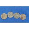 Image 4 : Assorted Years Unsearched Wheat Pennies With Some Steel & Free Mason Stamped Cent - Face Value:$1.25