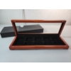 Image 1 : Wooden Glass-Top Coin Display/Storage Box - Holds 5 Standard Slabs
