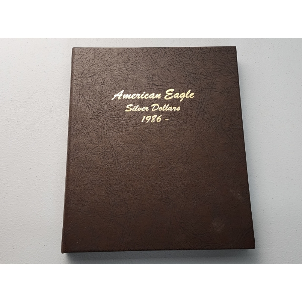 American Eagle Silver Dollar Collection Book Starting 1986 (Empty)