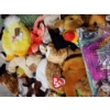 Image 2 : Tote Filled With Assorted TY Beanie Babies & Collectible Plush ~ TOTE INCLUDED!