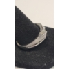 Image 5 : Men's 10K White Gold Channel Set Diamond Band Ring - Size 9.5 - Weight: 6.8g