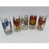 Image 5 : Collectible Burger King Glasses - 5 Total - King - 1979 - Collector's Series - BK Corpor 