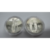 Image 4 : 1995 The US Olympic Coins of the Atlanta Centennial Olympic Games-Two-Coin 90% Silver Proof Set 