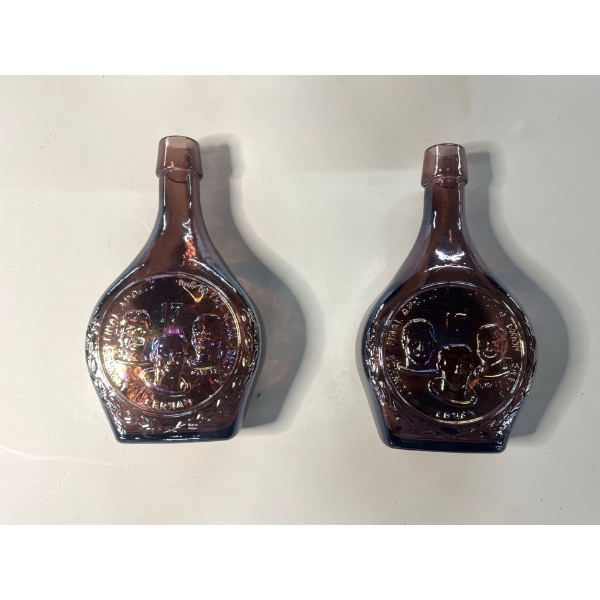 Lot of 2 Wheaton Nuline Decanters - Apollo 17