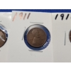 Image 3 : Assorted United States Lincoln Cents Including (1) 2025 Penny & (10) Assorted Years Wheat Pennies