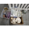 Image 1 : Vintage Glassware Collection Including Large Milk Glass Group, Plates, Bowls, Fruit Bowls