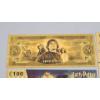 Image 7 : (4) Harry Potter Characters 24K Gold Foil Banknotes Set w/ COA