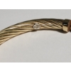 Image 4 : Beautiful 14K Yellow Gold Bangle Bracelet TW: 13.2g