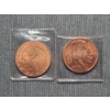 Lot of Two Copper One Ounce Rounds Ft. Indian/Buffalo & Indian/Eagle Designs