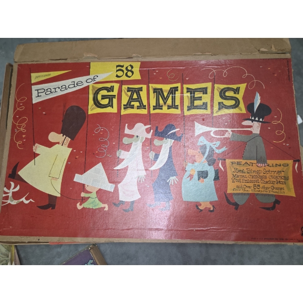 Vintage Games And Books