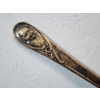 Image 2 : Vintage Engraved Silverplated Spoon Total Weight: 14.8g