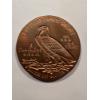 Image 1 : Golden State Mint 5 Ounce .999 Fine Copper Round Coin - Incredible Piece