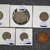 Image 4 : Nine Assorted World Coins Featuring Many Pence Coins ~ Great Collectors Set!