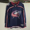Image 1 : Fanatics Breakaway NHL Columbus Blue Jackets Gehris 8 Navy Home Hockey Jersey - Size Large