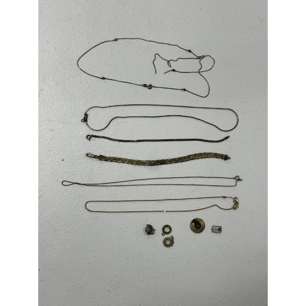 Sterling Silver Jewelry Total Weight 27 Grams