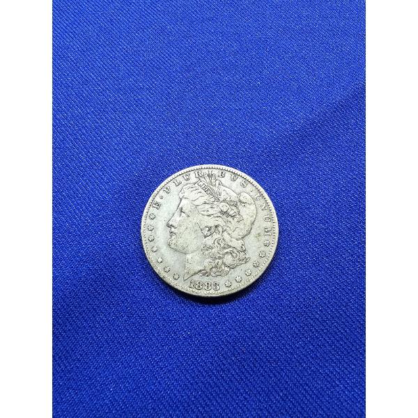 1883- O Morgan Silver Dollar