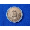 Image 1 : Bitcoin Crypto Design 1 oz .999 Fine Copper Round