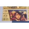 Image 8 : (4) Harry Potter Characters 24K Gold Foil Banknotes Set w/ COA
