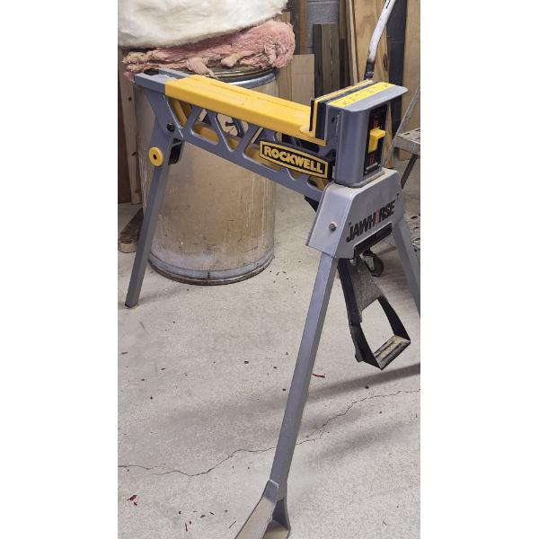 Louisville Home Pickup - Like New - Jaw Horse Portable Adjustable Locking Wood Vise - See Pics