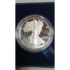 Image 1 : 2004-W 90% Silver American Eagle 1 Oz Proof Coin with Velvet Box & COA