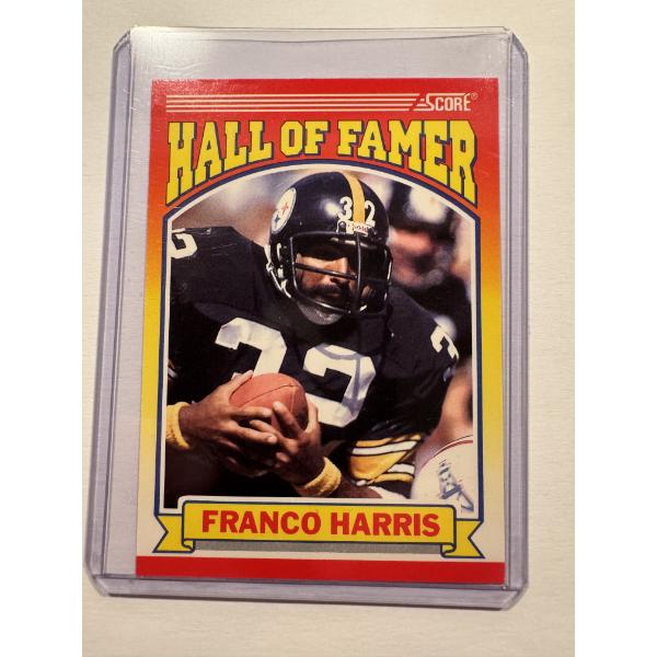 1990 Score Franco Harris Pittsburgh Steelers Card - Mint Condition