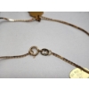 Image 4 : Vintage Hoover Gold-Filled Charm With Diamonds and Ruby on 14K Gold 18" Chain - TW: 4.9g
