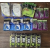 Image 1 : Lot of 6" Cable Rings, Monkey Hooks, Wire Brads, Lg White Hooks and Wall Claws