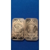 Image 2 : (2) 1 ADVP oz .999 Fine Copper Bars With Buffalo Motif