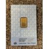 Image 2 : Acre Limited Edition Mint 2.5g .9999 Fine Gold Bar In Certification Card