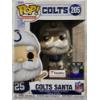 Image 1 : Funko Pop! Football #205 - Indianapolis Colts Santa - NFL Licensed - Fanatics Exclusive Edition