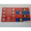 Image 1 : x2 2008 United States Presidential $1 Uncirculated 8-Coin Sets - SEALED! (16 Coins Total)