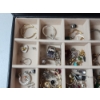 Image 3 : Huge Lot of Assorted Costume Jewelry: Rings, Earrings - In Large Jewelry Box!