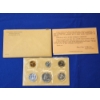Image 1 : 1961 U.S. Silver Mint Proof Set, 5 Coins w/ Original Envelope