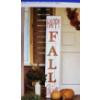 Image 1 : Brand New! Foldable 72''x11.75'' Wood Fall Decor Sign - No Shipping Available 