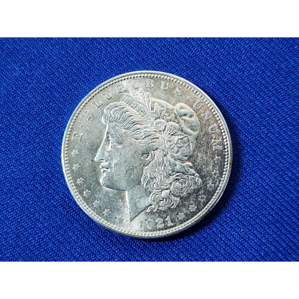 1921 90% Silver Morgan Dollar