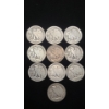 Image 4 : Assorted Years & Mint Marks 90% Silver Walking Liberty Half Dollars - Face Value: $5.00