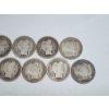 Image 3 : (9) Assorted Years 90% Silver Barber Dimes - FV: $0.90