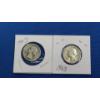 Image 1 : 1940-D & 1963 90% Silver Washington Head Quarters - Face Value: $0.50