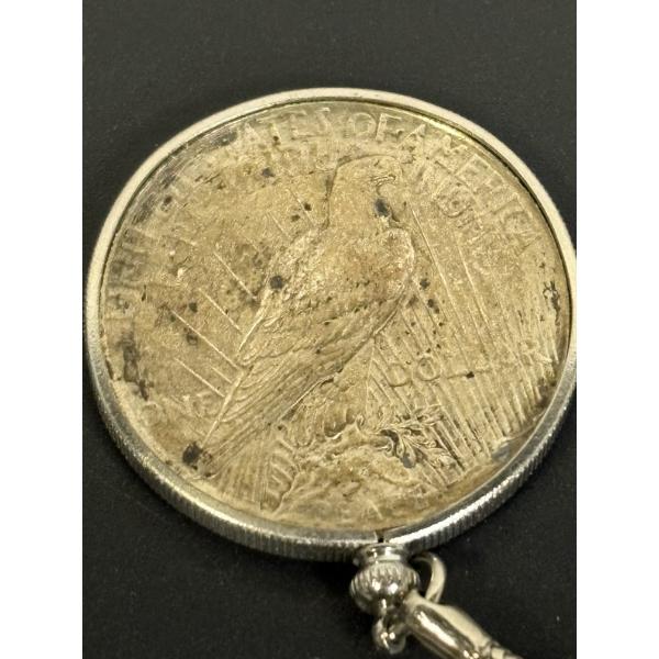 90% Silver - 1926 Morgan Silver Dollar on Chain