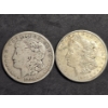 Image 1 : (2) Morgan Dollars 1921-D & 1921-S