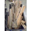 Image 11 : Like New! Kobalt 2 Wheel 7 Cubic Foot Steel Push Wheelbarrow With Scrap Wood & Small Shovel As Shown