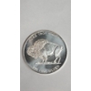 Image 2 : Mason Mint One Troy Ounce .999 Fine Silver Indian Head Buffalo Round - Mint Condition