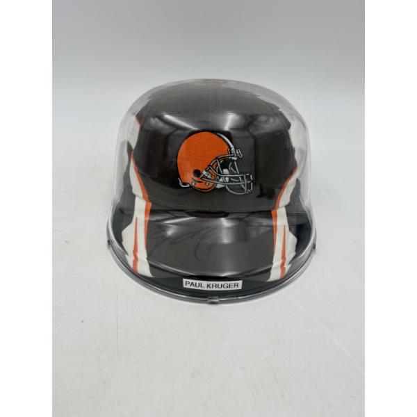 Cleveland Browns Autographed Hat - Paul Kruger - NFL Officially Licensed 
