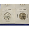 Image 3 : x4 U.S. Silver Washington Quarters 1961-P&D /1962-P&D FV: $1.00