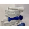 Image 3 : Tons of Glass Vases - Various Sizes and Colors - Biggest is 12 inches - Smallest is 6 inches