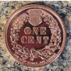 Image 3 : Commemorative Copper Rounds - Investment Lot - 20 GEM Mint 1 Oz 1877 INDIAN HEAD CENT ROUNDS In Case
