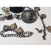Image 4 : Nice Large Lot of Assorted Sterling Silver Pieces: Rings, Bracelets, Pin - TW: 95.6g