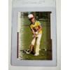 Image 1 : 2001 Upper Deck Tiger Woods Rookie Golf Card In Protective Holder - High Grade - Mint Condition