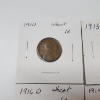 Image 2 : Six Assorted Years United States Lincoln Wheat Cents