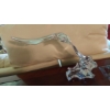 Image 2 : Rare Heavy Lead Crystal Sculpture Of Soaring Seagull - 16" Wingspan - 12" Tall In Perfect Condition